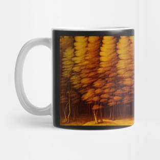 Autumn Forest Painting Mug